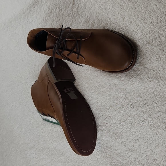 Rye by Hawker Rye Mens size 10 chukka brown lace up business 